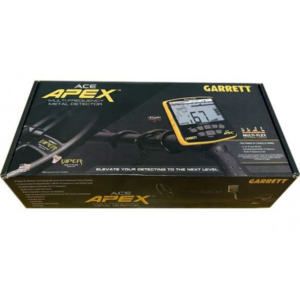Garrett Ace Apex Metal, Altın, Define Dedektörü - 4