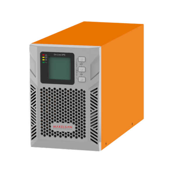 MAKELSAN Powerpack SE 1 KVA Online UPS(2x9A Akü) - 1