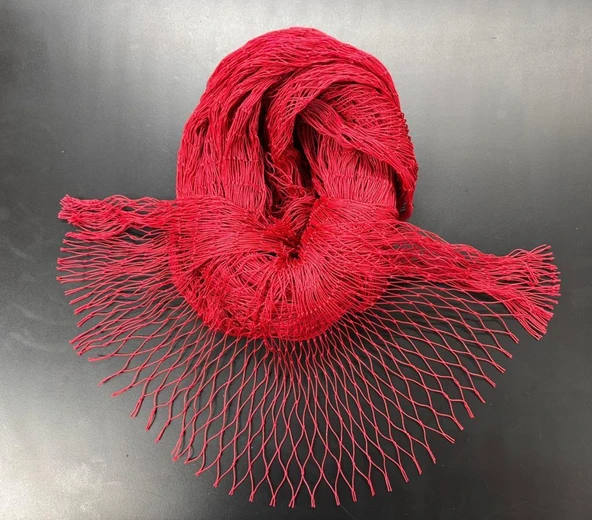 Karadeniz Balık ve Dekoratif Balık Ağı 2,5x2,5mt   Kırmızı