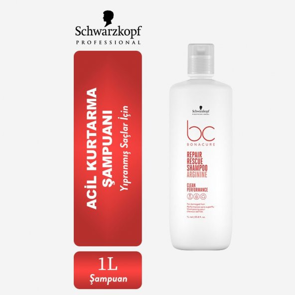 BC Clean Acil Kurtarma Şampuanı 1000ml