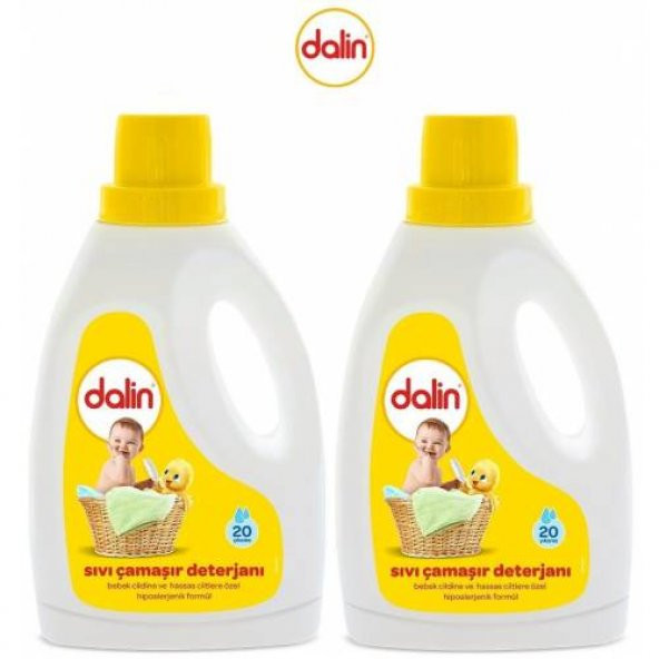 Dalin Sıvı Çamaşır Deterjanı 1500 ml 2 Adet