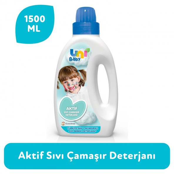 Uni Baby Aktif Sıvı Çamaşır Deterjanı 1500 ml