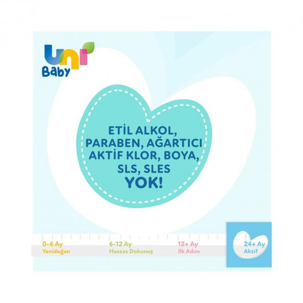 Uni Baby Aktif Sıvı Çamaşır Deterjanı 1500x2 3000 ml - 5