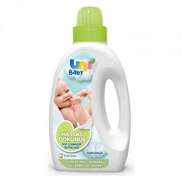 Uni Baby Hassas Dokunuş Sıvı Çamaşır Deterjanı 1500x3 4500 ml - 2