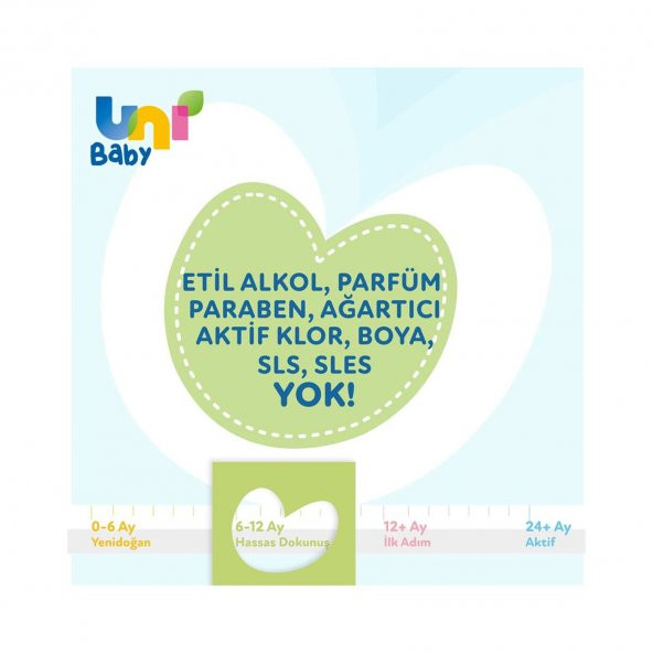 Uni Baby Hassas Dokunuş Sıvı Çamaşır Deterjanı 1500x4 6000 ml - 6