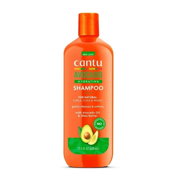 Cantu Avokado Yağlı Sülfatsız Nemlendirici Şampuan 400 mL