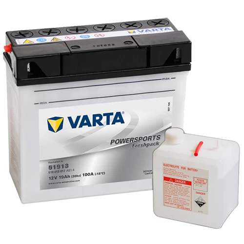 Varta 51913 Motosiklet Aküsü 19Ah
