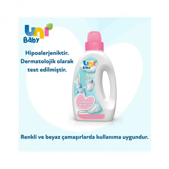 Uni Baby Çamaşır Yumuşatıcısı 1500x2 3000 ml - 4