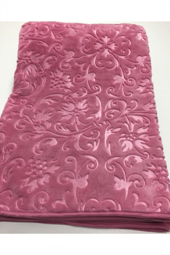 Merinos Elegans Battaniye Çift Kişilik Erguvan
