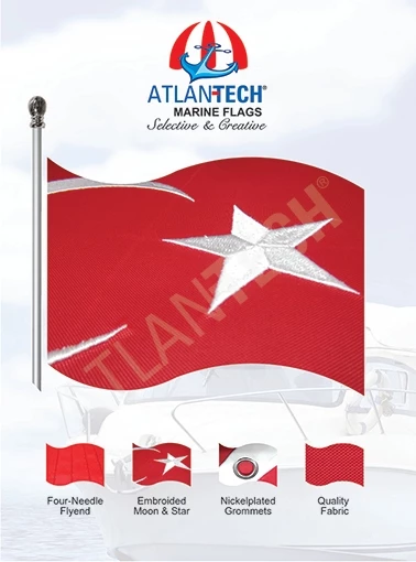 Atlantech Türk Bayrağı  75x105cm