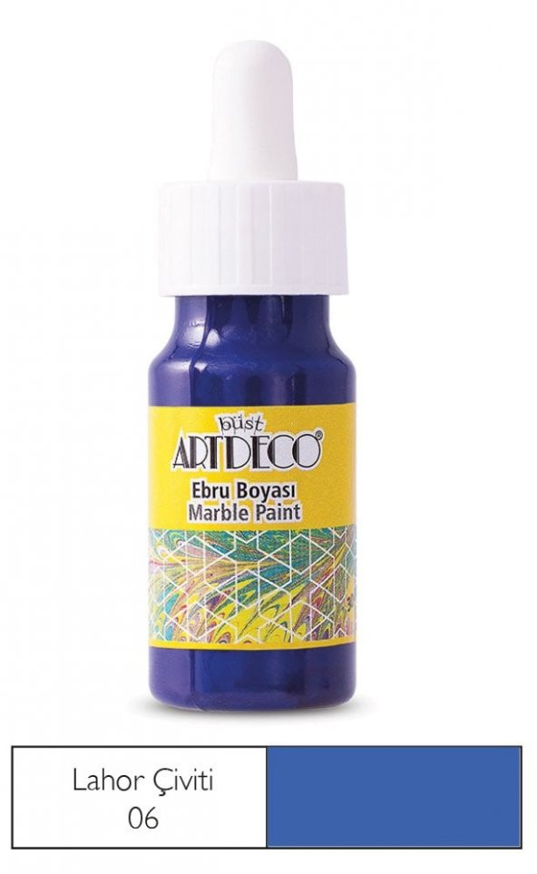 Artdeco 30 Ml Ebru Boyası 16b-06 Lahor Çiviti