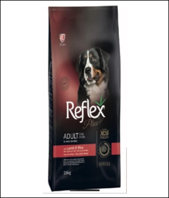 Reflex Plus Maxi Breeds Kuzu Etli Ve Pirinçli Köpek Masması 18 Kg
