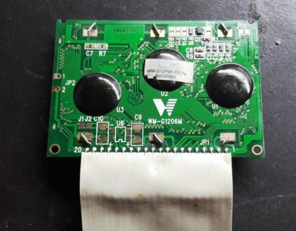 Grafik LCD WM-G1206M WM-G1206P-1YLYa - Resim 3