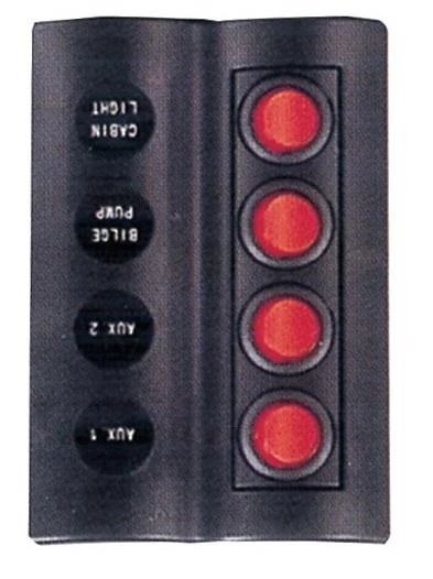 Bfy Switch Panel Otomatik Sigortalı Işıklı - A.S  8'li