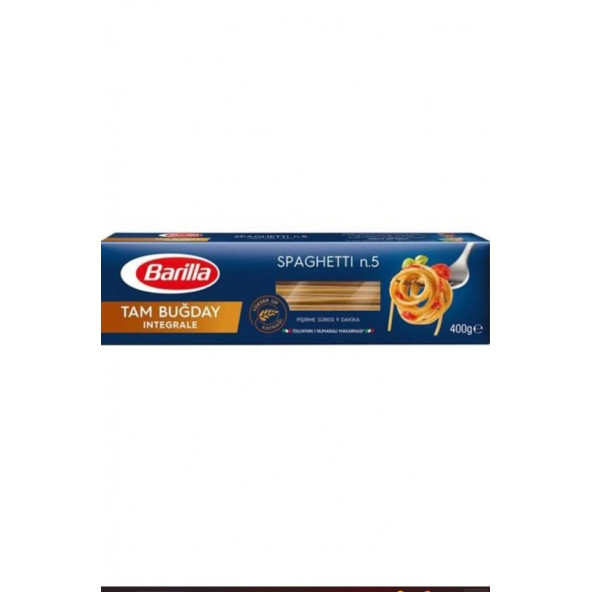 Barilla Tam Buğday Spagetti 400 gr