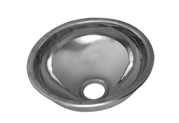 Krom Yuvarlak Evye  33cm