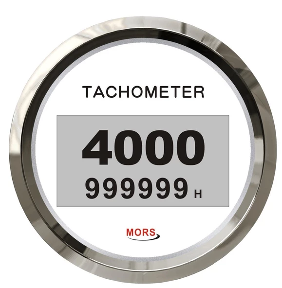 Mors Dijital Devir Göstergesi 4000rpm  Siyah