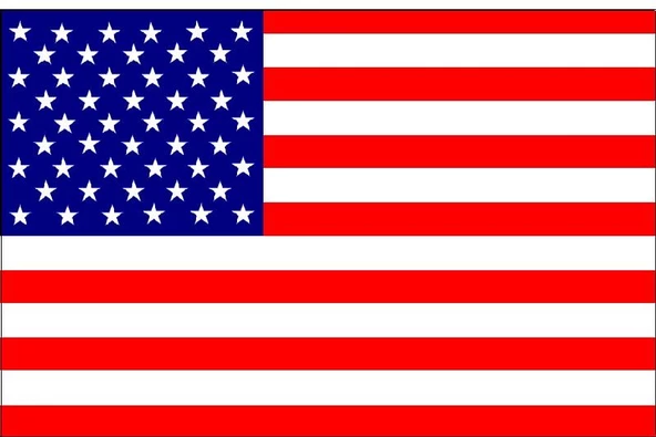 Buket Amerikan Bayrağı   50x75cm