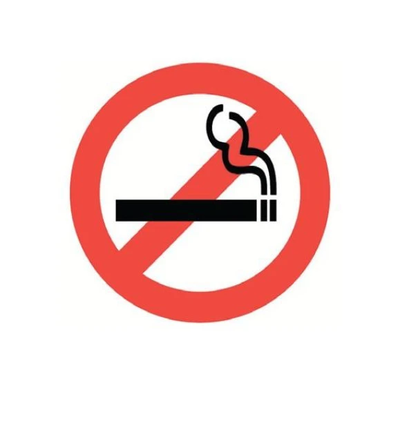 Saray Sticker  "Sigara İçilmez"