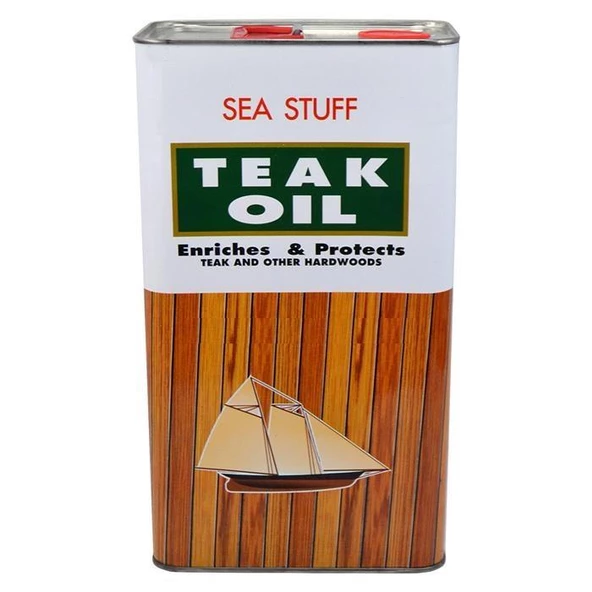 Sea Stuff Teak Oil Tik Yağı  5lt - Resim 2