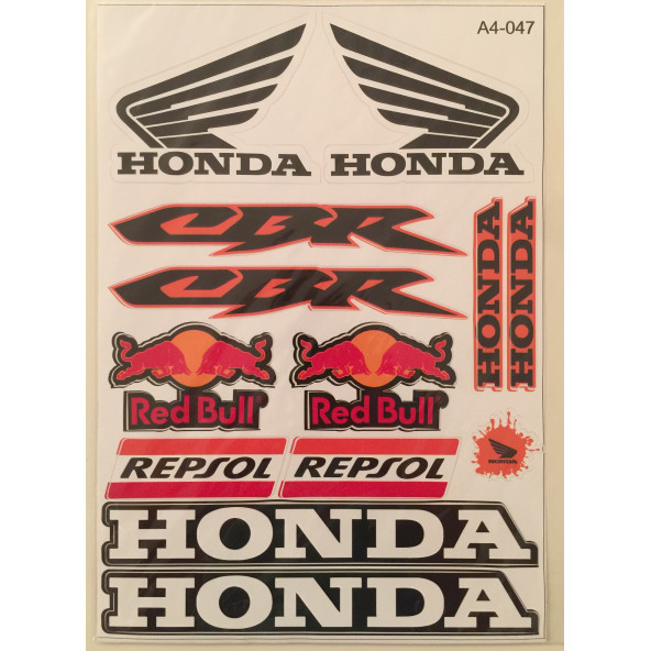 Motorsiklet Kaliteli A4 Sticker