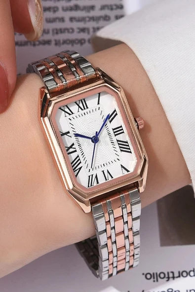 Kadın Saatleri Kadın Orijinal Swarovski Taşlı Kadın Kol Saati STC44109