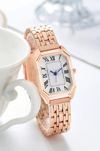 Kadın Saatleri Kadın Orijinal Swarovski Taşlı Kadın Kol Saati STC44109 - 4