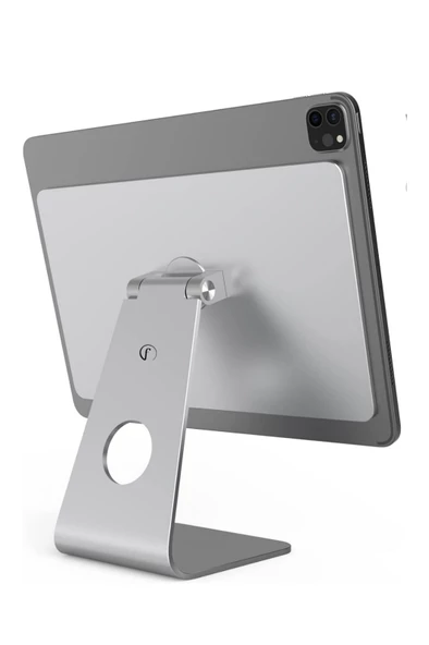 iPad Pro 11 2022 M2 Fuchsia FS609 11 İnç Magnetik Tablet Standı - Resim 7