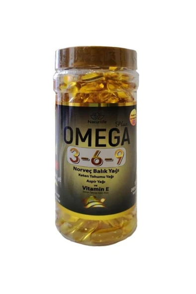Naturlife Omega 3 6 9 Norveç Balık Yağı 200 Kapsül - Resim 2