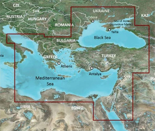 Garmin 723 L TümTürkiye Gps Haritası