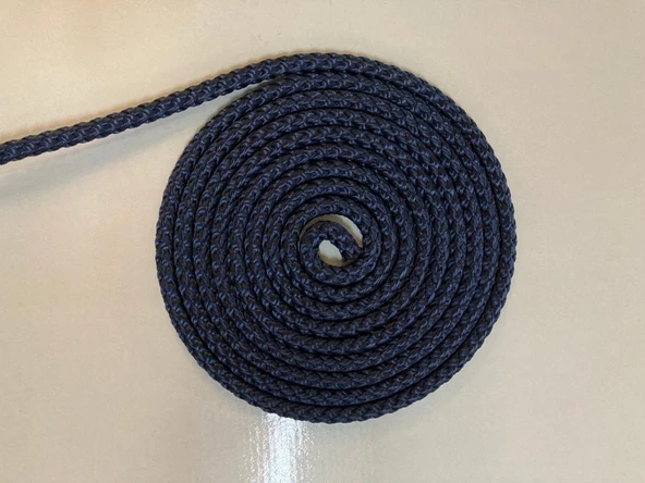 Çekim Halat Yüzen Örgülü Halat Lacivert   22mm