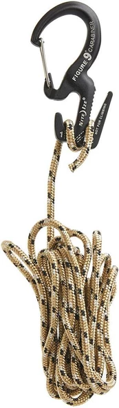 Nite Ize Figure 9 Halatlı Karabina Siyah 2li - Resim 5