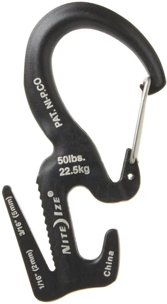 Nite Ize Figure 9 Halatlı Karabina Siyah 2li - Resim 4