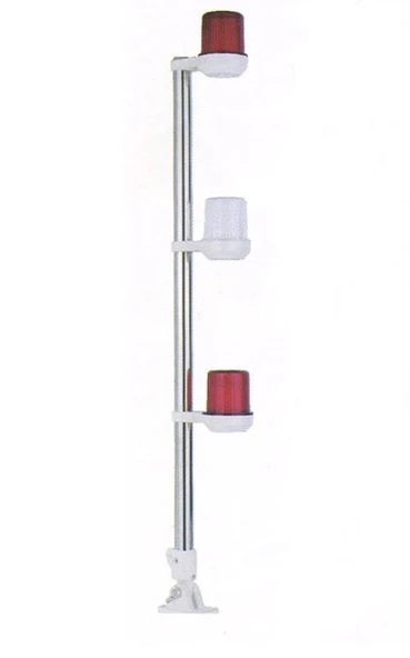 Remkay 60cm 3'lü Katlanır Arıza Feneri Direği