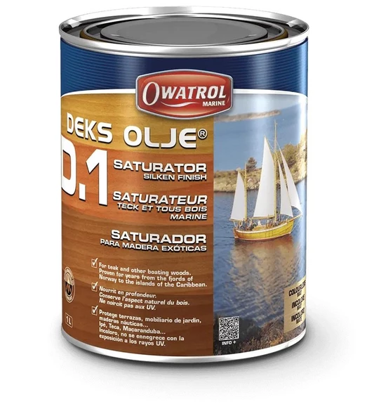 Owatrol Deks Olje D1 Tik Yağı  1lt