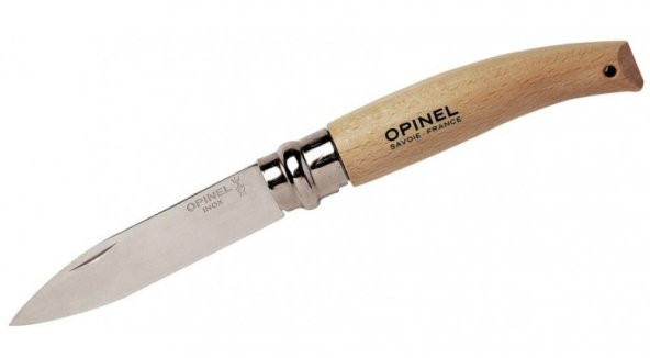 Opinel 8 No İnox KayınSaplı Bağ Çakısı