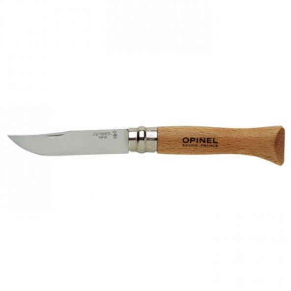 Opinel 6 No İnox Kayın Saplı Çakı