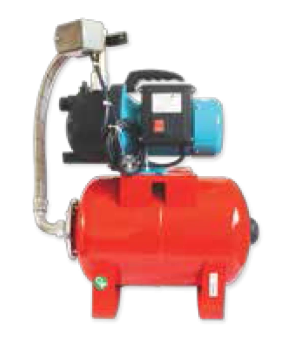 Water Sound JGP9007 AUTO 24lt Yatık Tanklı Hidrofor 1hp