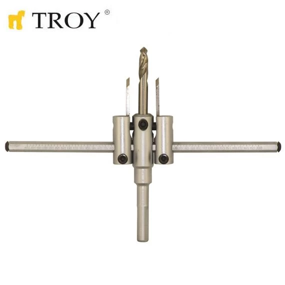 Troy Alçıpan Delme Seti   30-120mm - Resim 2