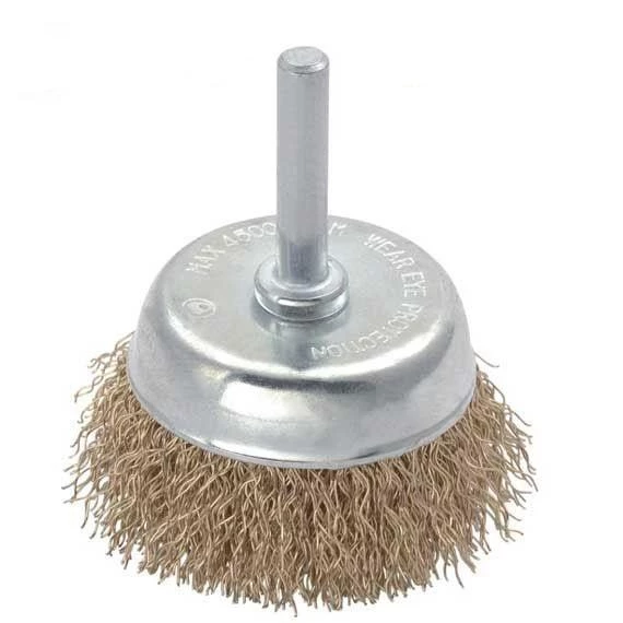 Troy 27702 Pimli Çanak Tel Fırça   75mm