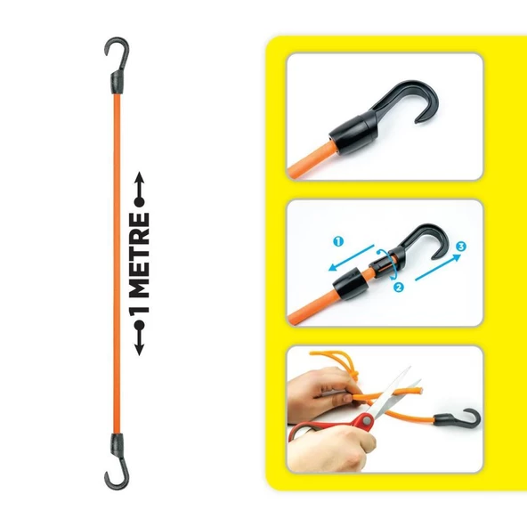 Automix Bagaj Lastiği 100cm - 3