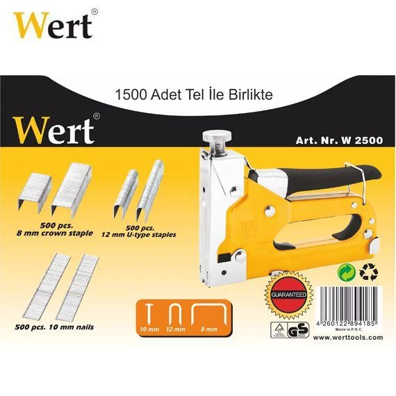Wert W2500 Zımba Tabancası Seti - 2