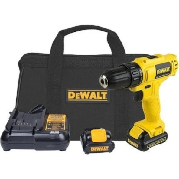 Dewalt DCD700C2 10.8v 2x1.3Ah Akülü Vidalama ürün görseli