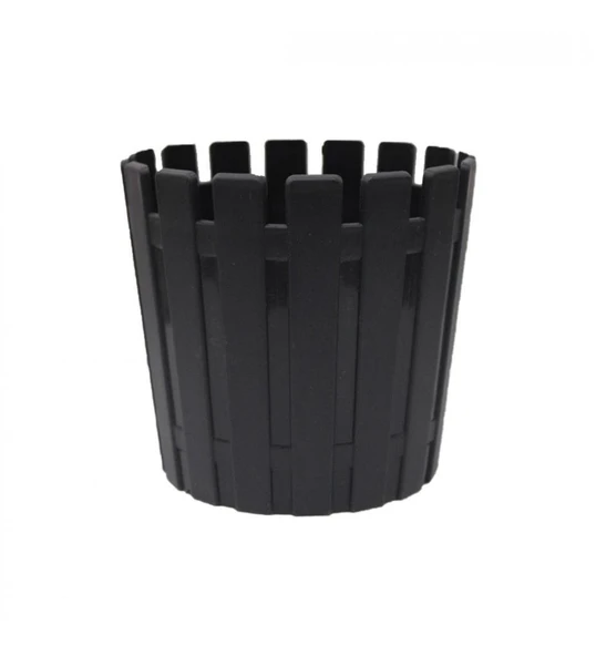 Poliwork Akasya Saksı 165x150mm   Antrasit ürün görseli 1