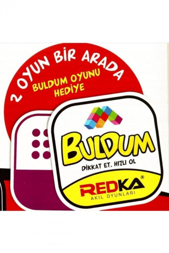 Hayal Sepeti Redka Pratik Bardaklar + Buldum Oyunu 1 Kutu - 2 Oyun - 3