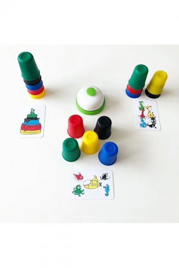 Hayal Sepeti Redka Pratik Bardaklar + Buldum Oyunu 1 Kutu - 2 Oyun - 6