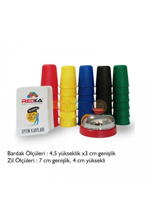 Hayal Sepeti Redka Pratik Bardaklar + Buldum Oyunu 1 Kutu - 2 Oyun - 8