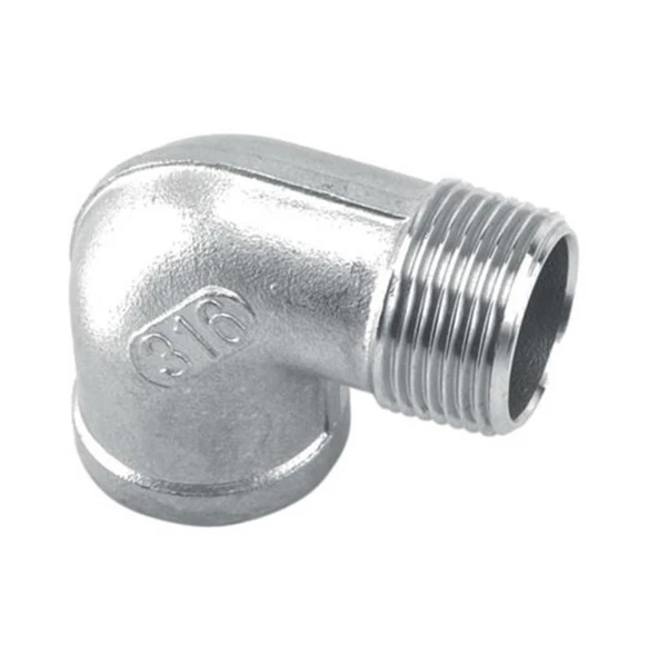 Krom Kuyruklu Dirsek  1"