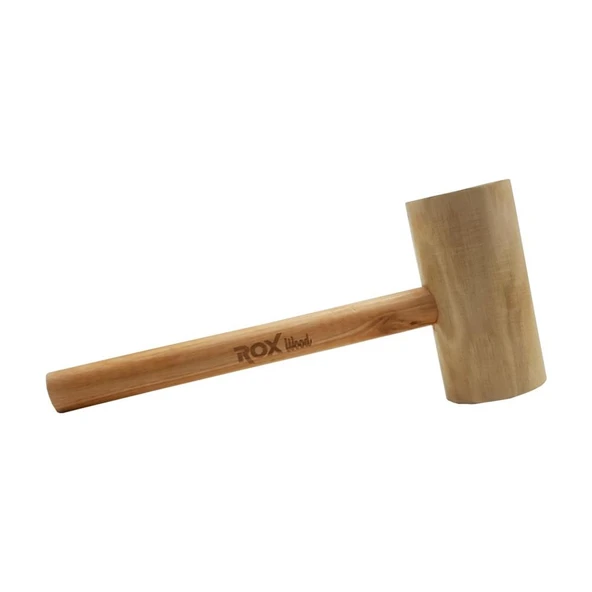 Rox Wood 22,5CM Yatay Silindir Ahşap Tokmak - 1