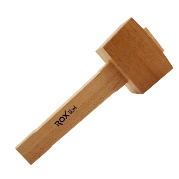 Rox Wood 22,5CM Yatay Silindir Ahşap Tokmak